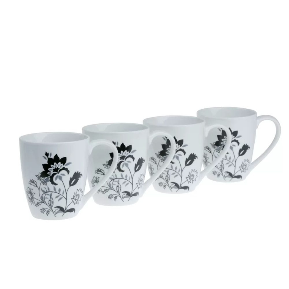 Tabletops Gallery, Rebecca 4 12 oz coffee cups New